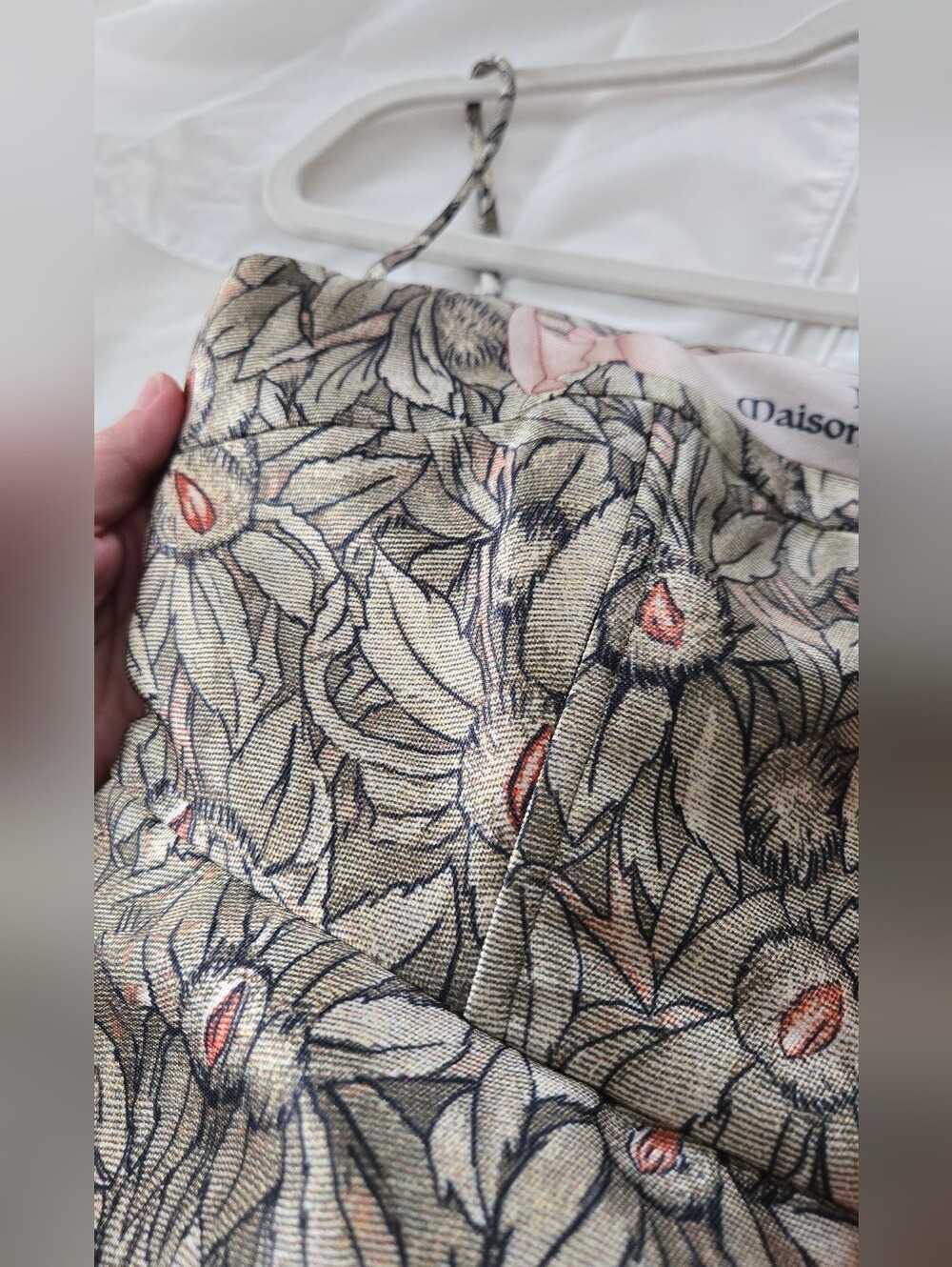MISS ROSIER Claudia Green Jungle Print A-Line Dress - Picture 9 of 10